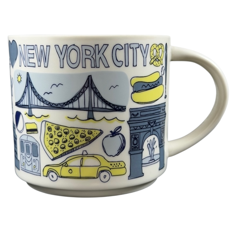 Been There Series Across The Globe Collection New York City 14oz Mug 2018 Starbucks