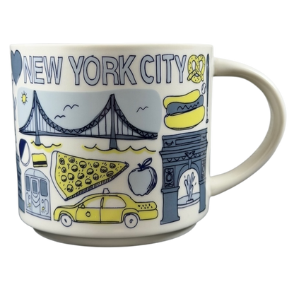 Been There Series Across The Globe Collection New York City 14oz Mug 2018 Starbucks