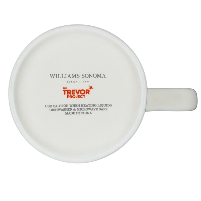 Open Mind Open Heart The Trevor Project Mug Williams Sonoma