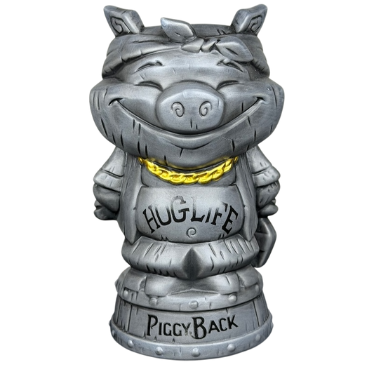 Geeki Tiki Whistle Pig West Coast Winston Hog Life Piggy Back 2023 Tiki Mug Beeline Creative