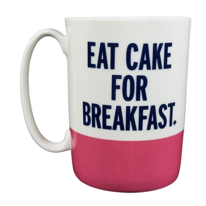 Kate Spade Things We Love Eat Cake For Breakfast Mug Lenox