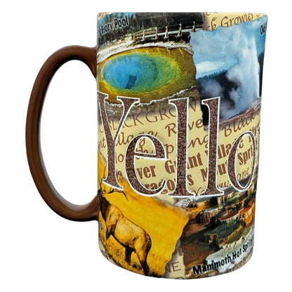 Yellowstone Etched With Glitter Mug Americaware