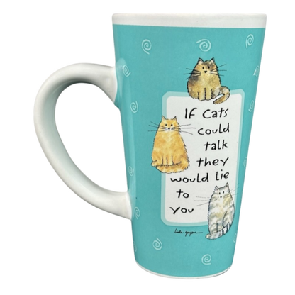 If Cats Could Talk They Would Lie To You Tall Mug Tumbleweed