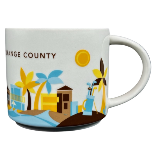 You Are Here Collection Orange County 14oz Mug 2014 Starbucks