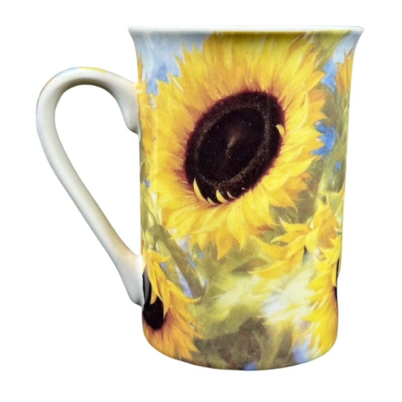 Sunflowers Mug Kent Pottery