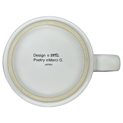 JAMES Poetry Name Light Blue Interior Mug Papel