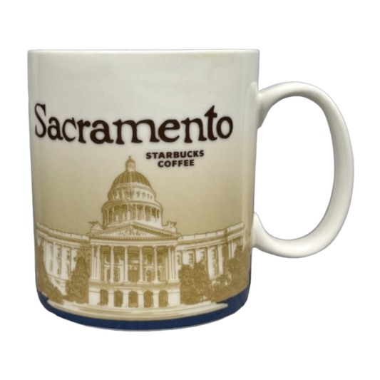 Global Icon Collector Series Sacramento 16oz Mug 2010 Starbucks