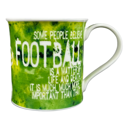 Football Words Of Wisdom By Caroline Dadd Mug Dunoon