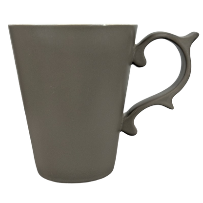 Rococo Scroll Handle Slate Gray Mug Starbucks Tazo