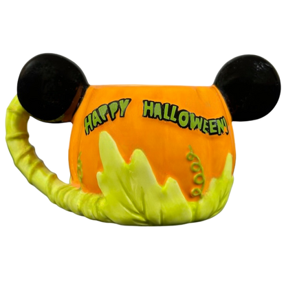 Mickey Mouse Jack O Lantern Mug Disney Parks