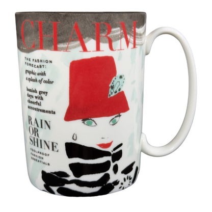 Kate Spade Make Headlines Rain Or Shine Mug Lenox