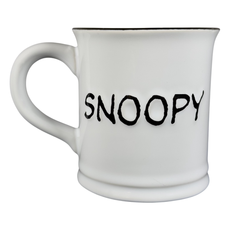 Peanuts Snoopy & Woodstock Embossed Mug Peanuts Worldwide