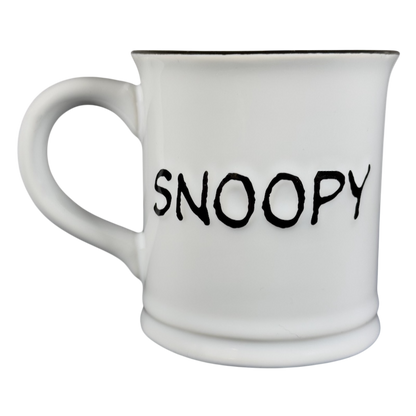 Peanuts Snoopy & Woodstock Embossed Mug Peanuts Worldwide