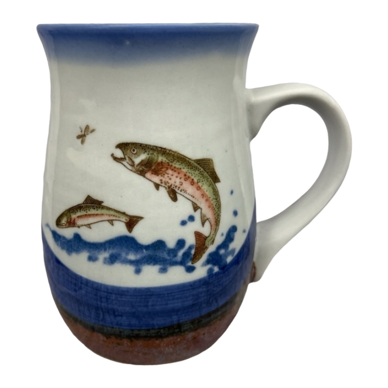 Rainbow Trout Large Tankard Mug Otagiri