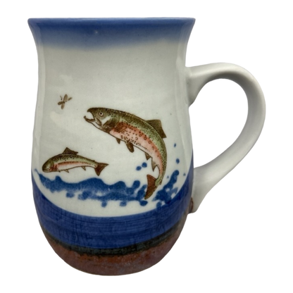 Rainbow Trout Large Tankard Mug Otagiri