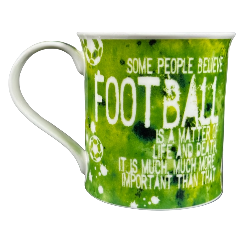 Football Words Of Wisdom By Caroline Dadd Mug Dunoon