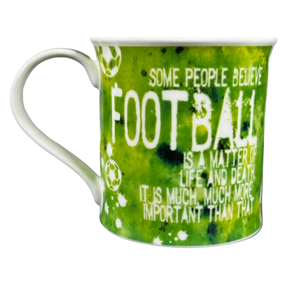 Football Words Of Wisdom By Caroline Dadd Mug Dunoon