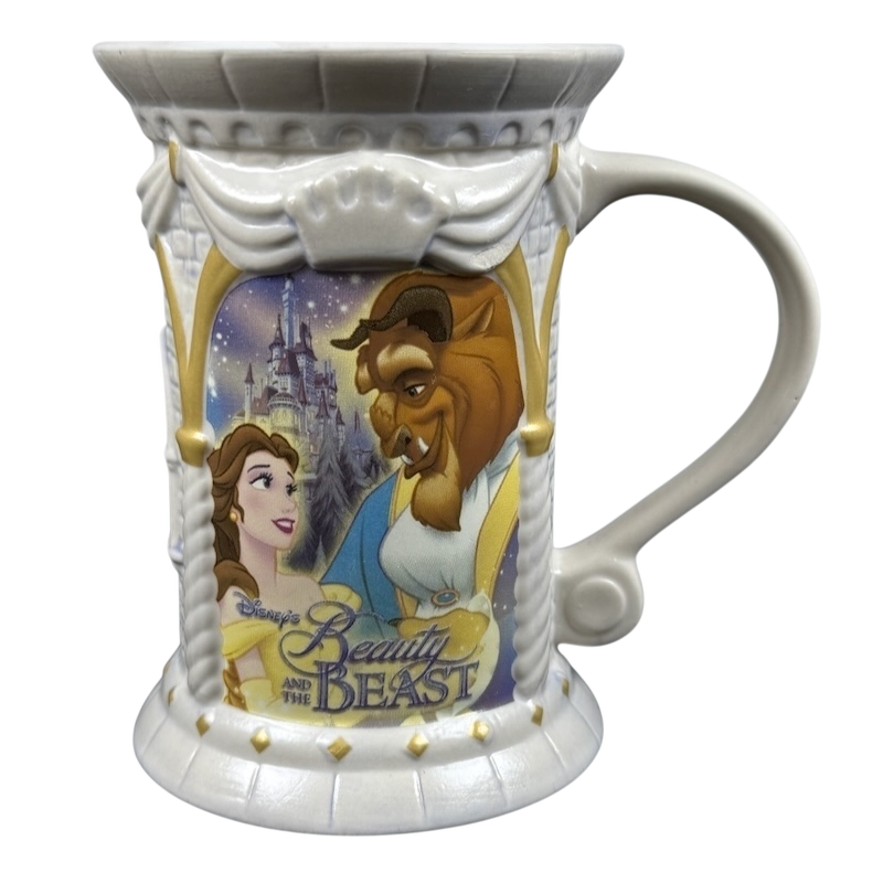 Beauty And The Beast 3D Figural Castle Mug Disney Store Exclusive