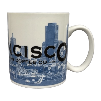 Skyline Series Barista Series One San Francisco City By The Bay Mug 2002 Starbucks