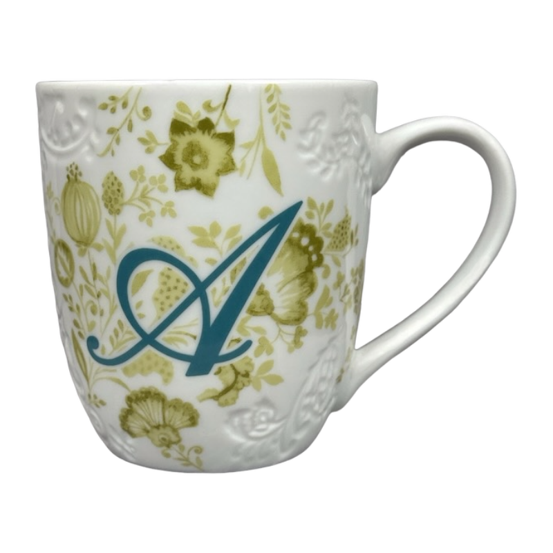 Ava Letter "A" Monogram Initial Mug Pier 1 Imports