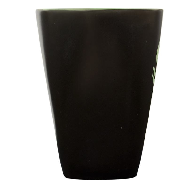 Cancer Tall Zodiac Etched Square Bottom Green Interior Mug Fisher