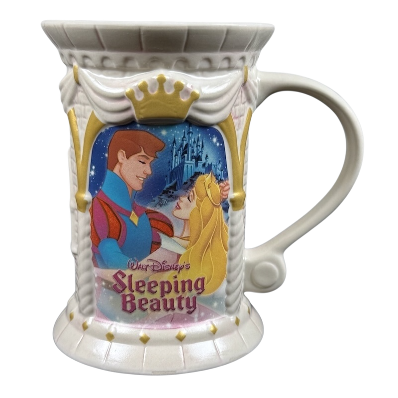 Sleeping Beauty 3D Figural Castle Mug Disney Store Exclusive