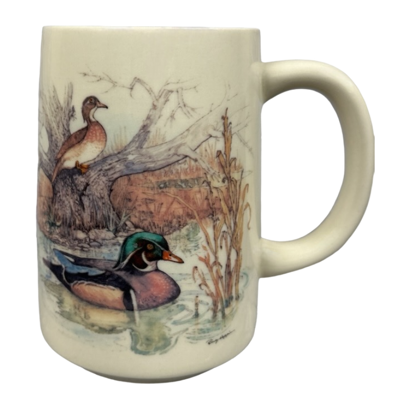 Wood Ducks Large Mug Otagiri