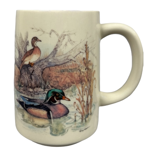 Wood Ducks Large Mug Otagiri