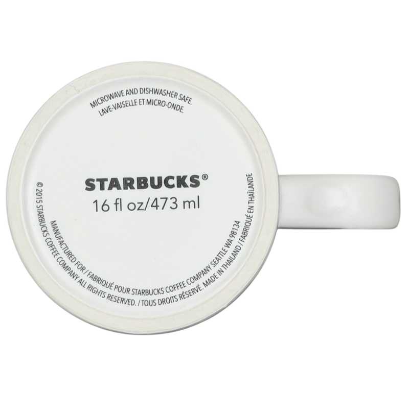 Dot Collection Green Dot Bicycle 16oz Tall Mug 2015 Starbucks