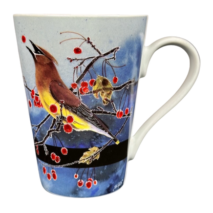 The Cornell Lab Of Ornithology Cedar Waxwing By Ann-Kathrin Wirth Mug