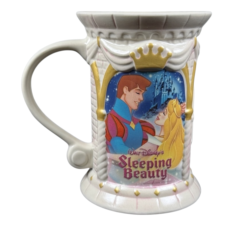 Sleeping Beauty 3D Figural Castle Mug Disney Store Exclusive