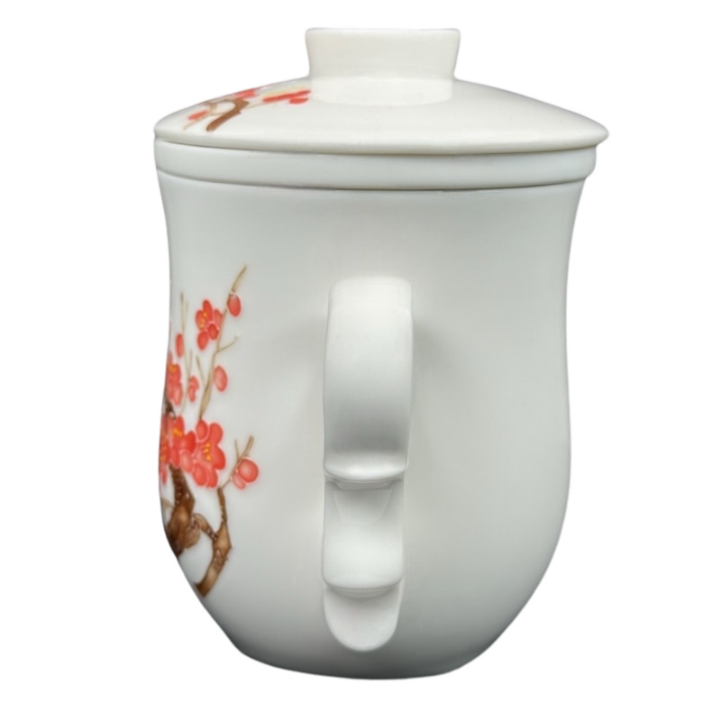 Okura Ume Blossom Floral Infuser Mug With Lid Starbucks Teavana