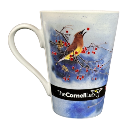 The Cornell Lab Of Ornithology Cedar Waxwing By Ann-Kathrin Wirth Mug