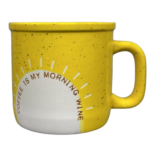 Coffee Is My Morning Wine Etched Mug Hallmark