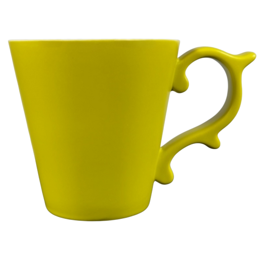 Rococo Scroll Handle Chartreuse Mug 2012 Starbucks Tazo