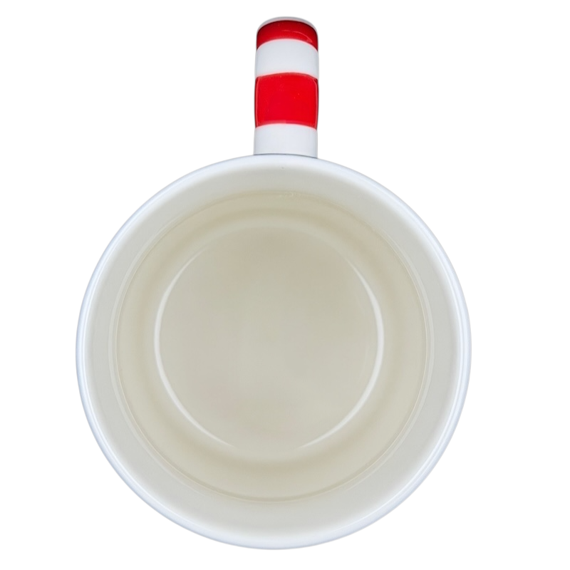 Holiday Christmas Tree Mug with Candy Cane Handle 12 oz Mug 2018 Starbucks