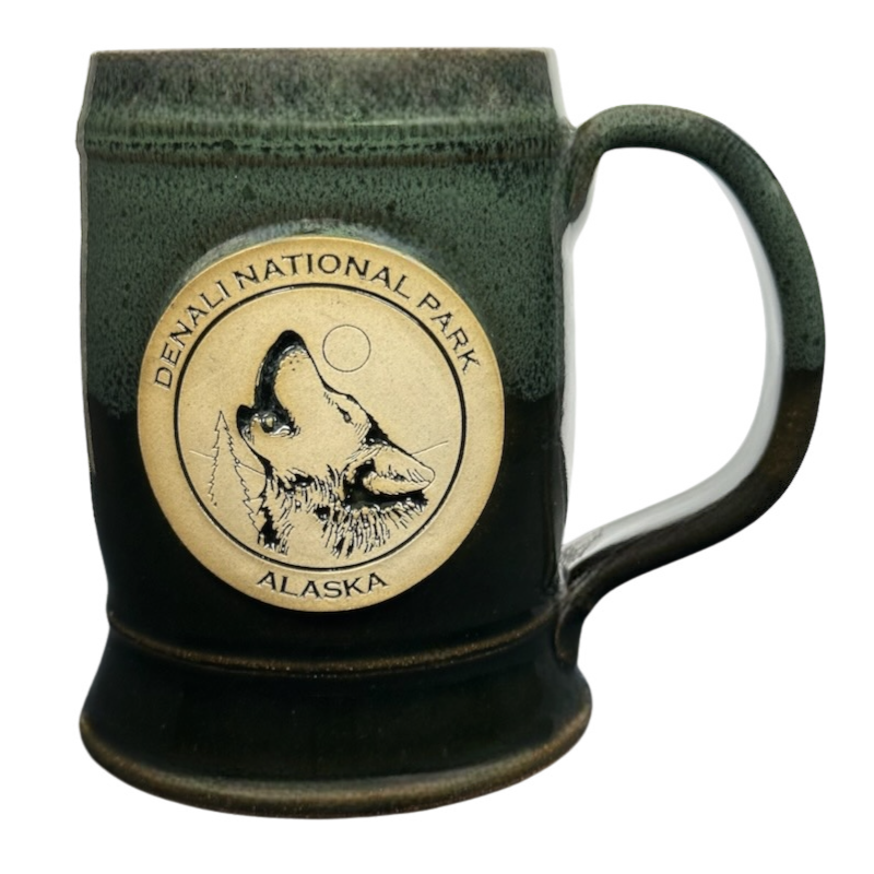 Denal National Park Alaska Mug Sunset Hill Stoneware