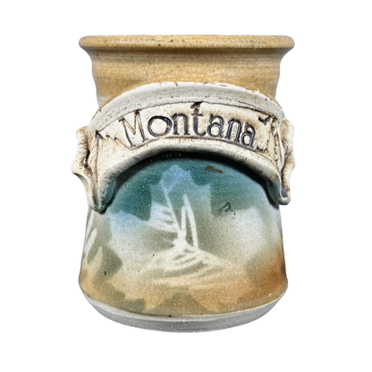 Montana Leaves Signed Pottery Mug Best Of Montana Company