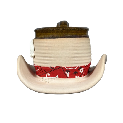 Cowboy Hat With Bandana And Feather 3D Mug Muddy Waters