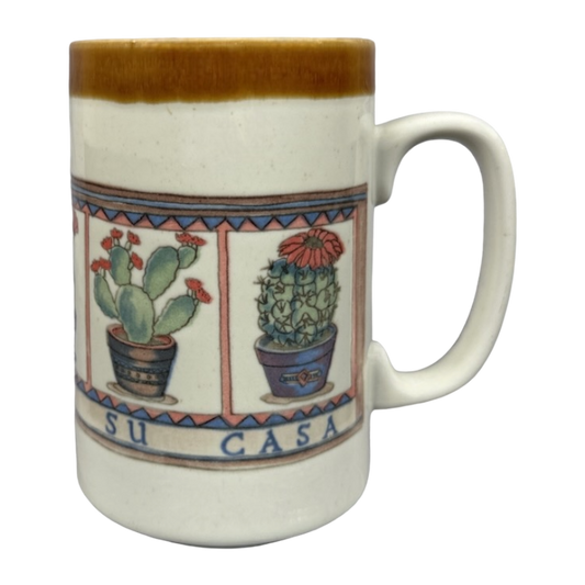 Mi Casa Es Su Casa Cacti Large Mug Otagiri