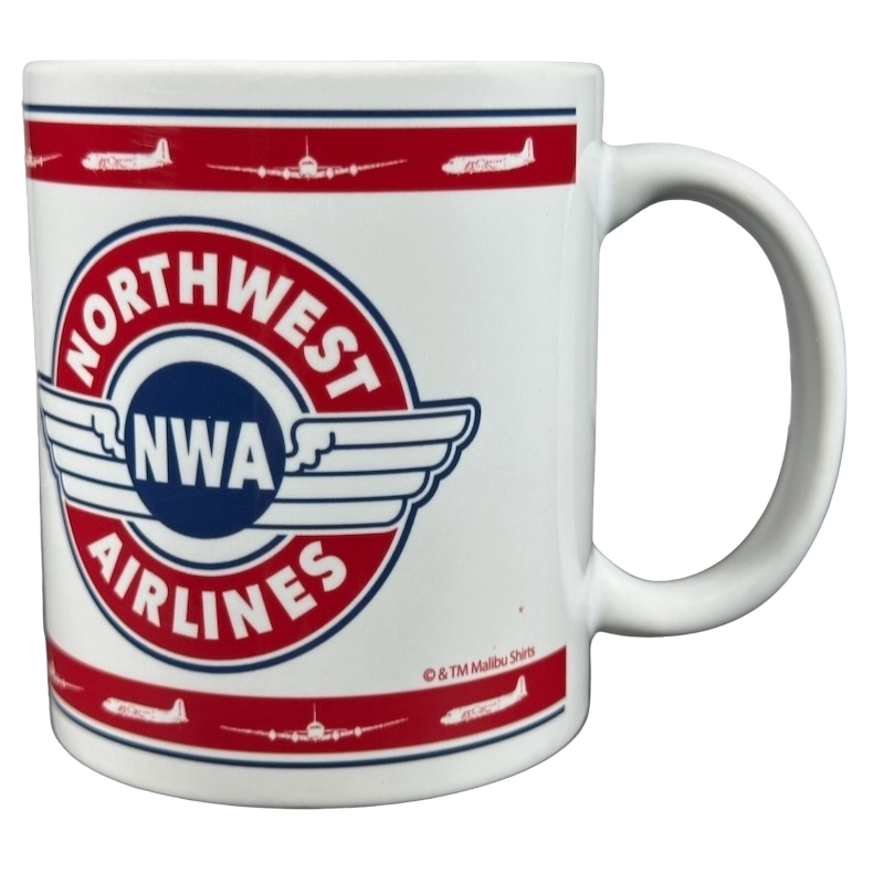 Northwest Airlines Logo Mug