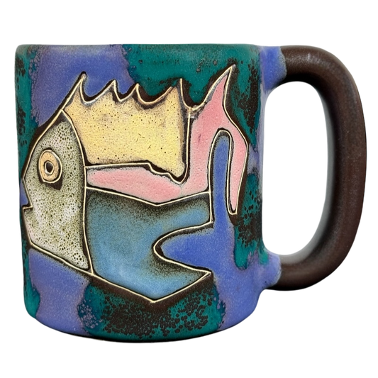 Three Fish Mug Mara Mexico