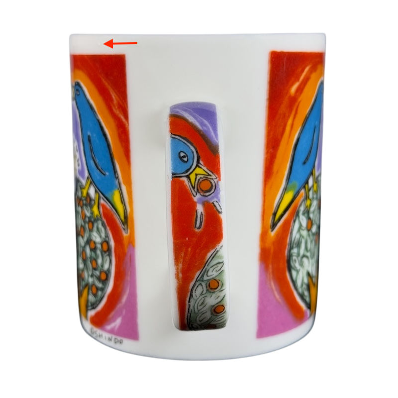 Wonderful World Colorful Birds Keiko Shindo Mug Chaleur