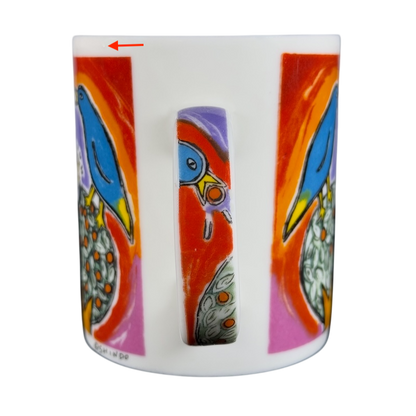 Wonderful World Colorful Birds Keiko Shindo Mug Chaleur