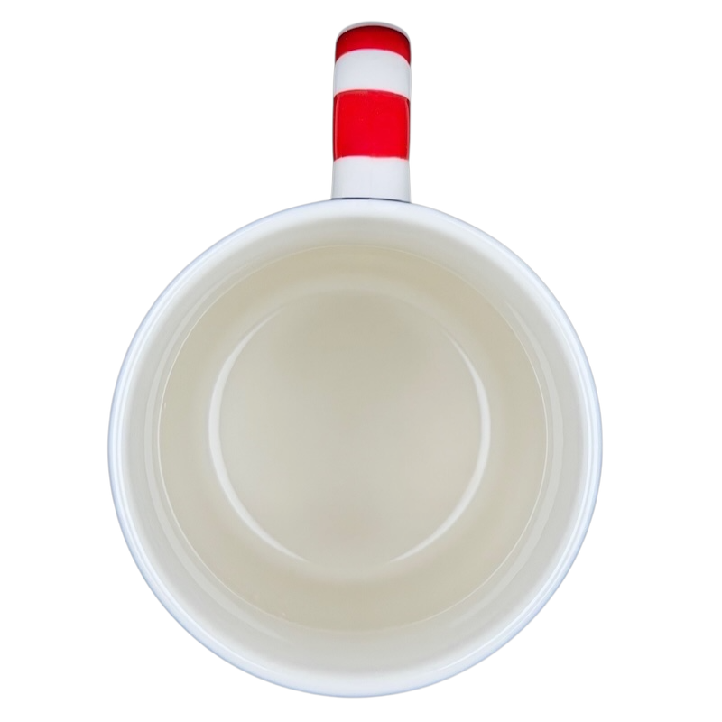 Holiday Christmas Tree Mug with Candy Cane Handle 12 oz Mug 2018 Starbucks