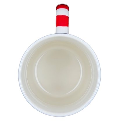 Holiday Christmas Tree Mug with Candy Cane Handle 12 oz Mug 2018 Starbucks