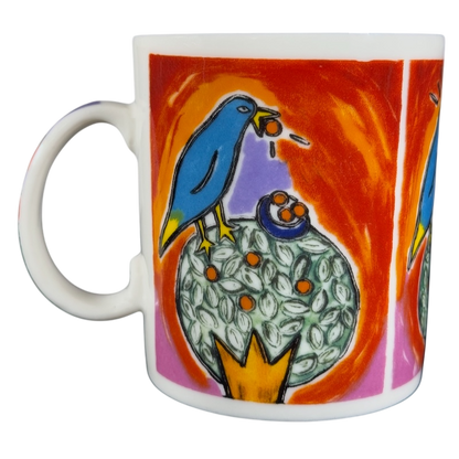 Wonderful World Colorful Birds Keiko Shindo Mug Chaleur