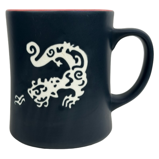 Komodo Dragon Etched Black 12oz Mug Starbucks