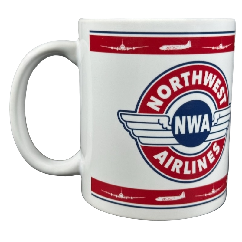 Northwest Airlines Logo Mug