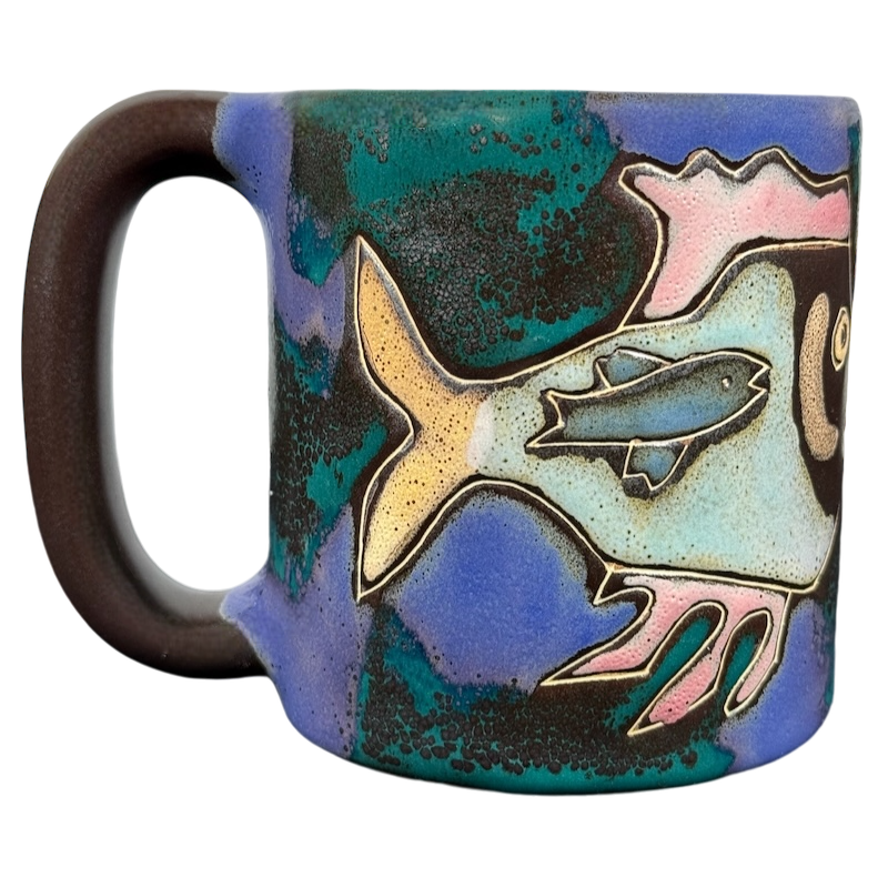 Three Fish Mug Mara Mexico